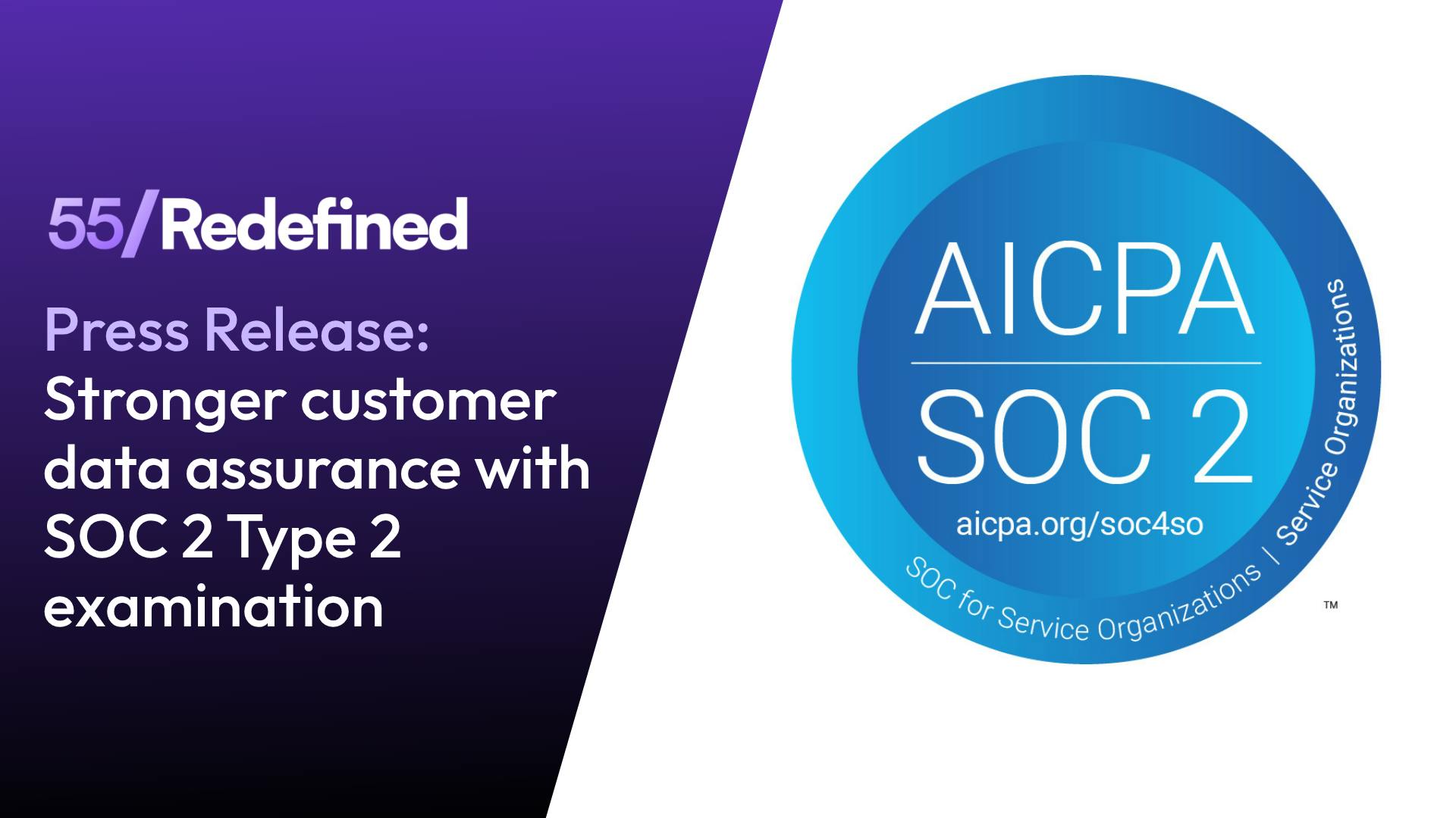 55/Redefined reaches SOC 2 compliance