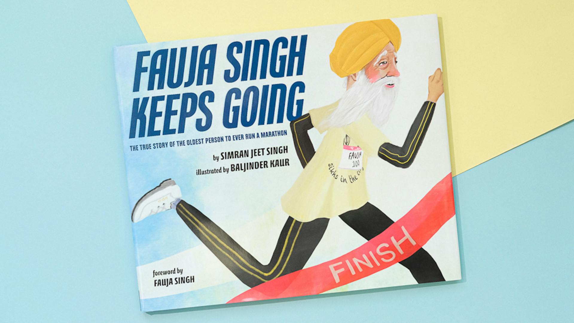 Fauja Singh Keeps Going, available through Penguin Random House.