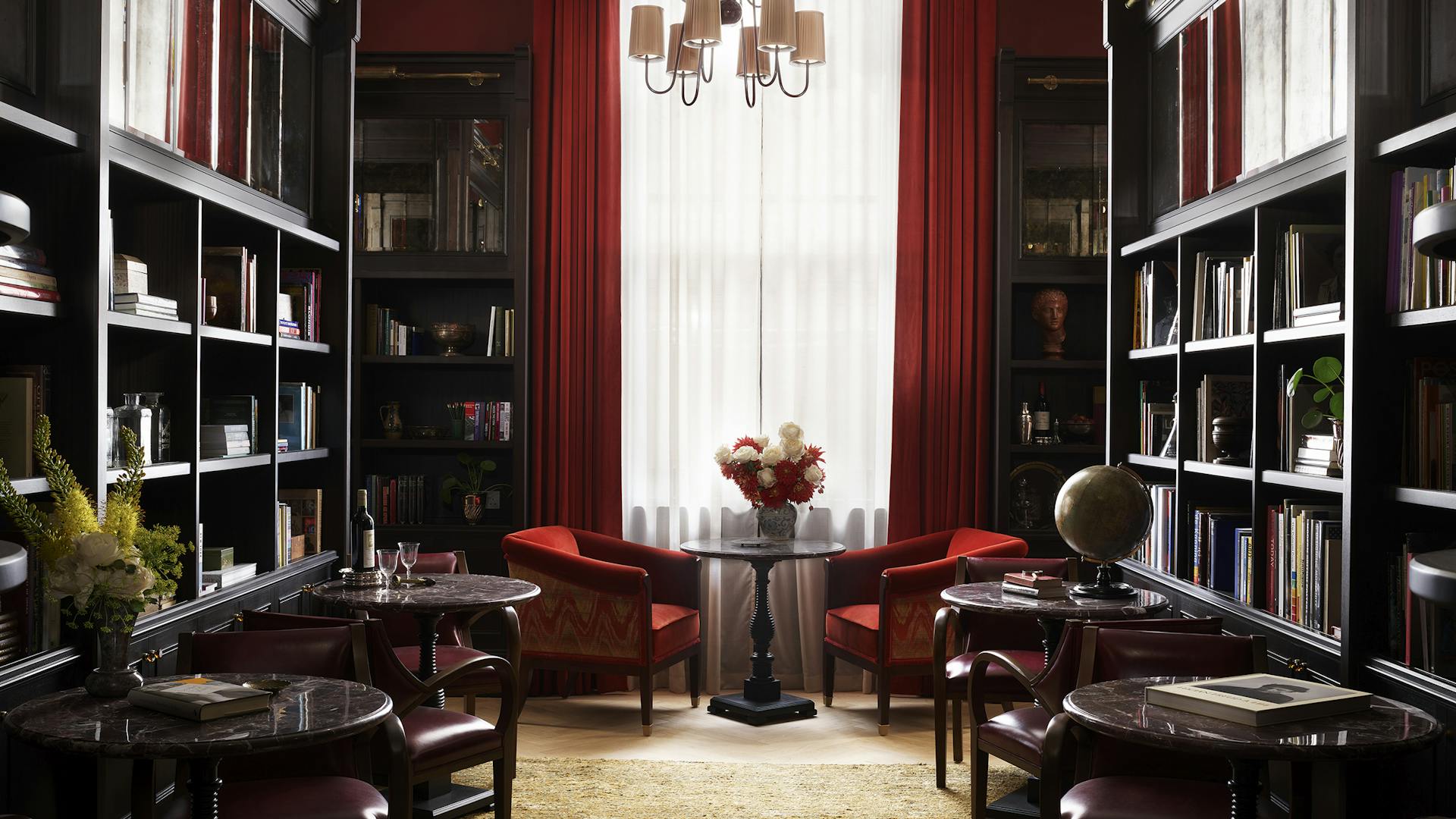 Library at Nomad Hotel London