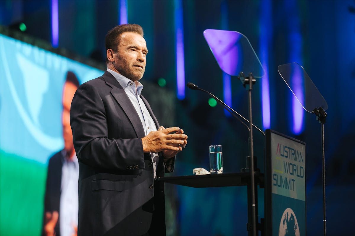 Schwarzenegger has continued to inspire, urging everyone to embrace progress and take action against climate change. Schwarzenegger has continued to inspire, urging everyone to embrace progress and take action against climate change.